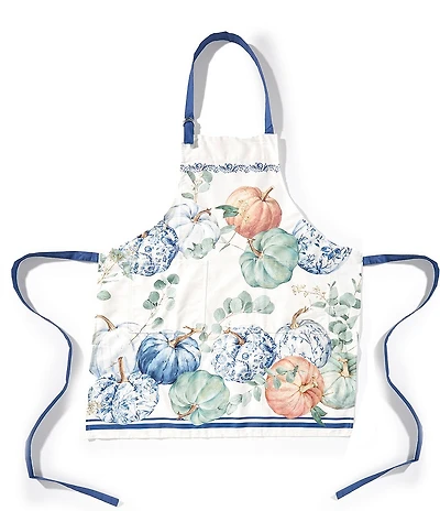 Southern Living Chinoiserie Pumpkin Collection Apron
