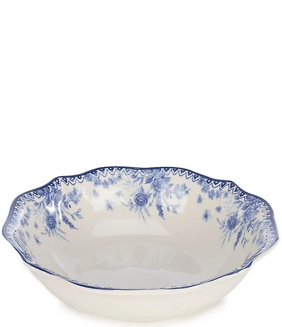 Southern Living Chinoiserie Salad Serve Bowl