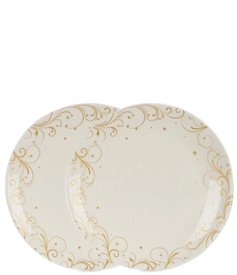 Southern Living Classic Christmas Collection Dinner Plates, Set of 2