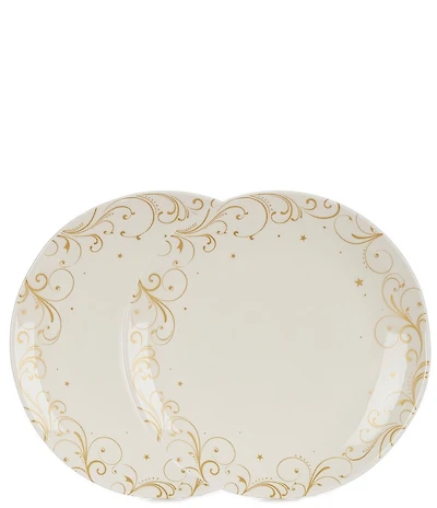 Southern Living Classic Christmas Collection Dinner Plates, Set of 2