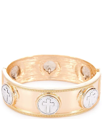 Southern Living Coin Hinge Bracelet