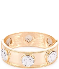 Southern Living Coin Hinge Bracelet