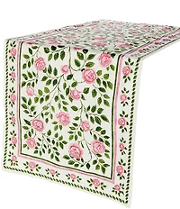 Southern Living Constance Collection Floral Extra Long Runner