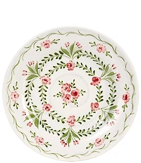 Southern Living Pink Floral Salad Plate