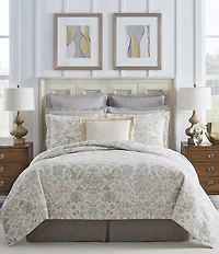 Southern Living Courtney Damask Floral Mini Comforter Set