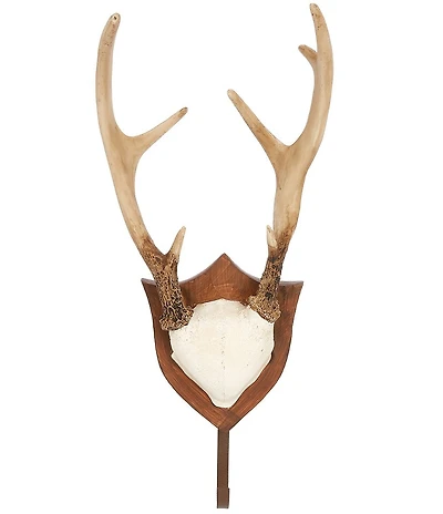 Southern Living Decorative Deer Head With Antler Wall Hook
