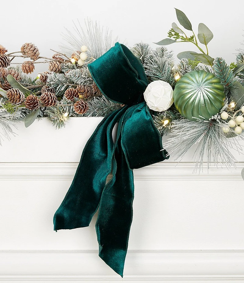 Southern Living Evergreen Collection 6-ft. Pre-Lit Decorative Garland