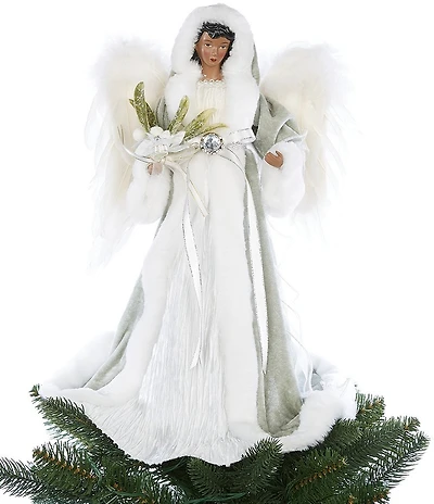 Southern Living Evergreen Collection African American Angel Tree Topper