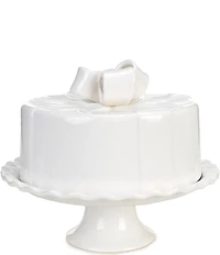 Southern Living Everyday Heirlooms Bow Cake Plate and Dome