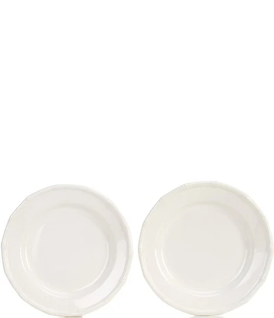 Southern Living Raised Bamboo Rim Salad Plates, Set of 2