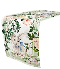 Southern Living Garden Tile Collection Floral Runner, 72#double;