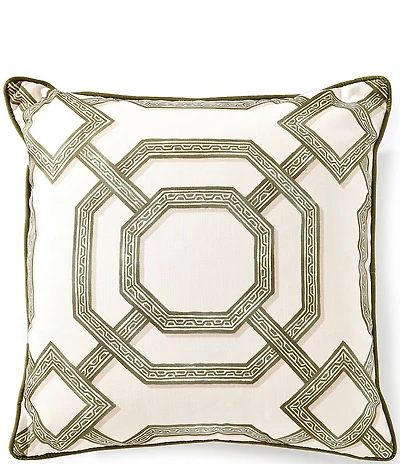 Southern Living Gazebo Trellis Square Pillow