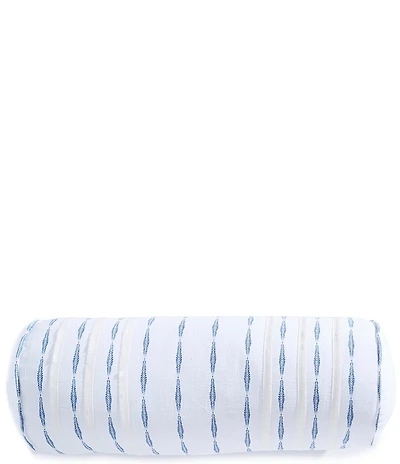 Southern Living Grace Leaf Print Bolster Pillow
