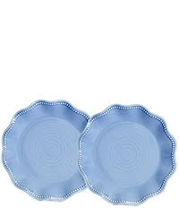 Southern Living Gracie Collection Scalloped Salad Plates, Set of 2