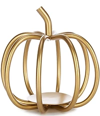 Southern Living Harvest Collection Pumpkin Pillar Candleholder