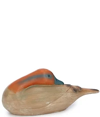 Southern Living Hand-Painted Sleeper Duck Decorative Figurine
