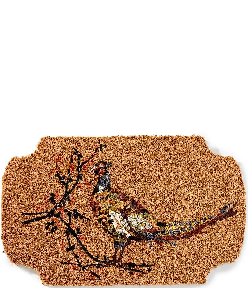 Southern Living Harvest Collection Pheasant Coir Door Mat