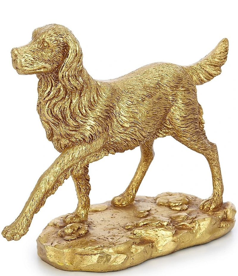 Southern Living Hunting Pointer Dog Resin Figurine