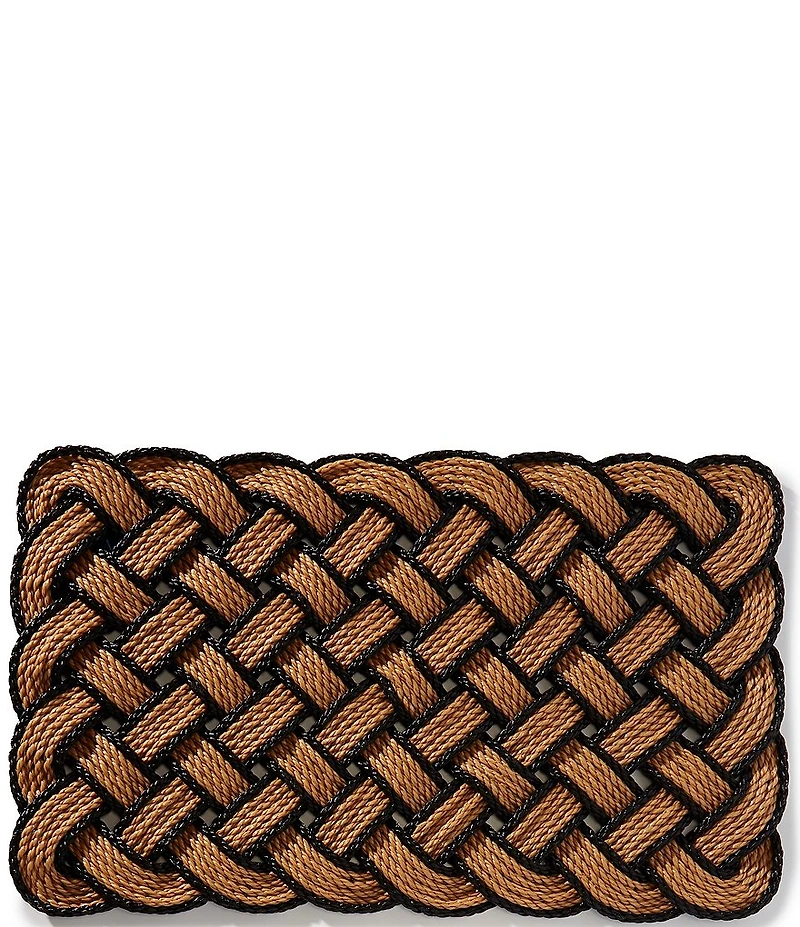 Southern Living Lover's Knot Braided Rope Doormat