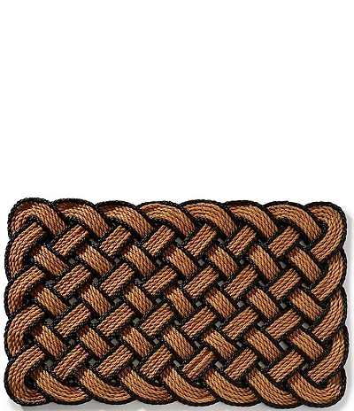 Southern Living Lover's Knot Braided Rope Doormat