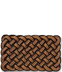 Southern Living Lover's Knot Braided Rope Doormat