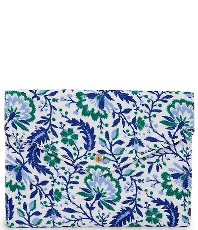 Southern Living Mahjong Floral & Leaf Card Case