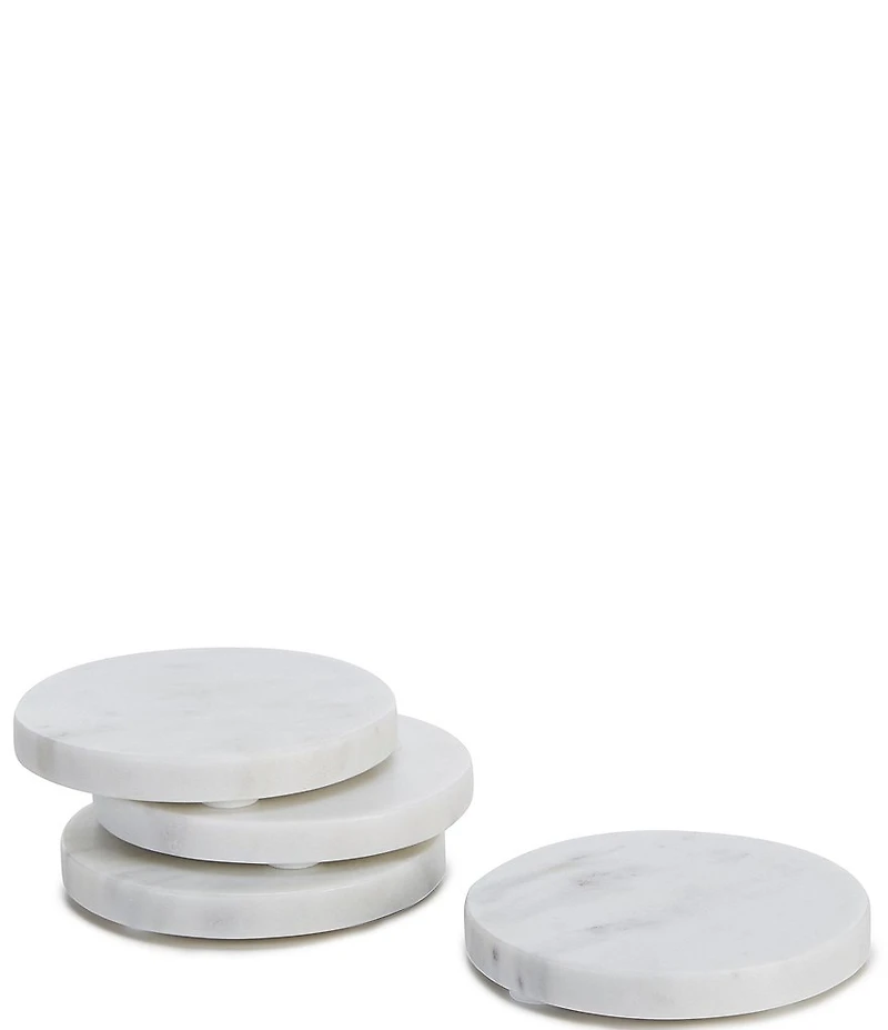 Southern Living Marble Coasters, Set of 4