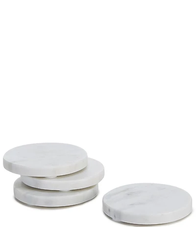 Southern Living Marble Coasters, Set of 4