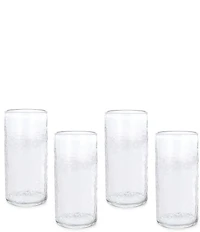 Southern Living Mesa Clear Tumblers, Set Of 4