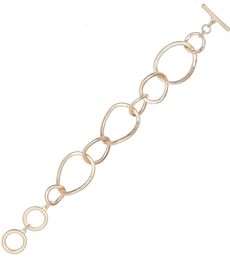 Southern Living Organic Round Link Chain Line Bracelet