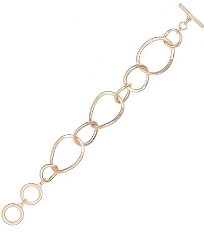 Southern Living Organic Round Link Chain Line Bracelet