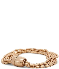 Southern Living Oval Bead Chain Multi Strand Line Bracelet