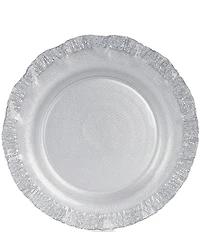 Southern Living 13#double; Ruffle Charger