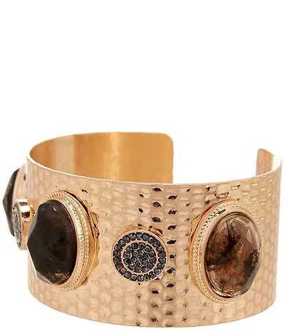 Southern Living Semi Precious Stones Cuff Bracelet