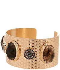 Southern Living Semi Precious Stones Cuff Bracelet