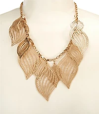 Southern Living Shaky Leaf Statement Necklace