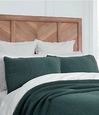 Southern Living Simplicity Collection Casey Quilted Reversible Coverelet