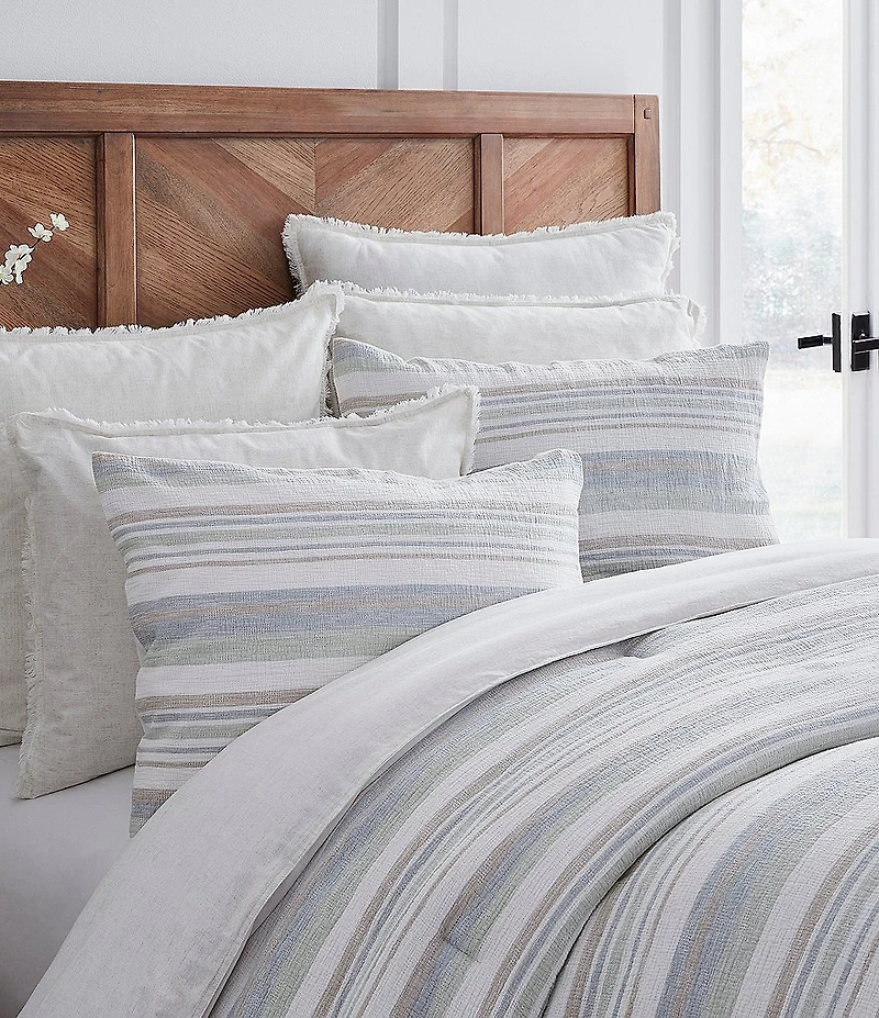Southern Living Simplicity Collection Linden Horizontal Stripe Comforter