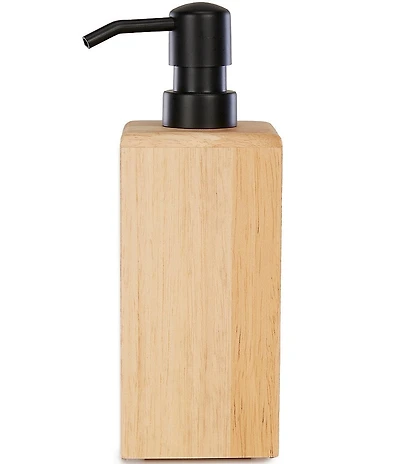 Southern Living Simplicity Collection Wood Lotion/Soap Dispenser