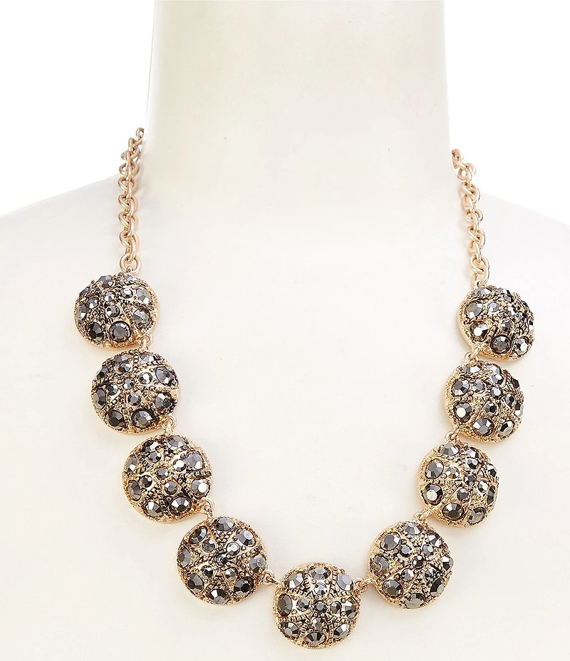 Southern Living Stone Dome Collar Necklace