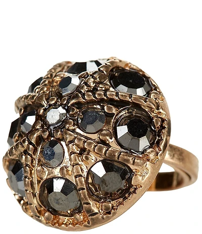 Southern Living Stone Dome Statement Ring