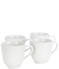Southern Living Stoneware Alexa Mugs, Set of 4