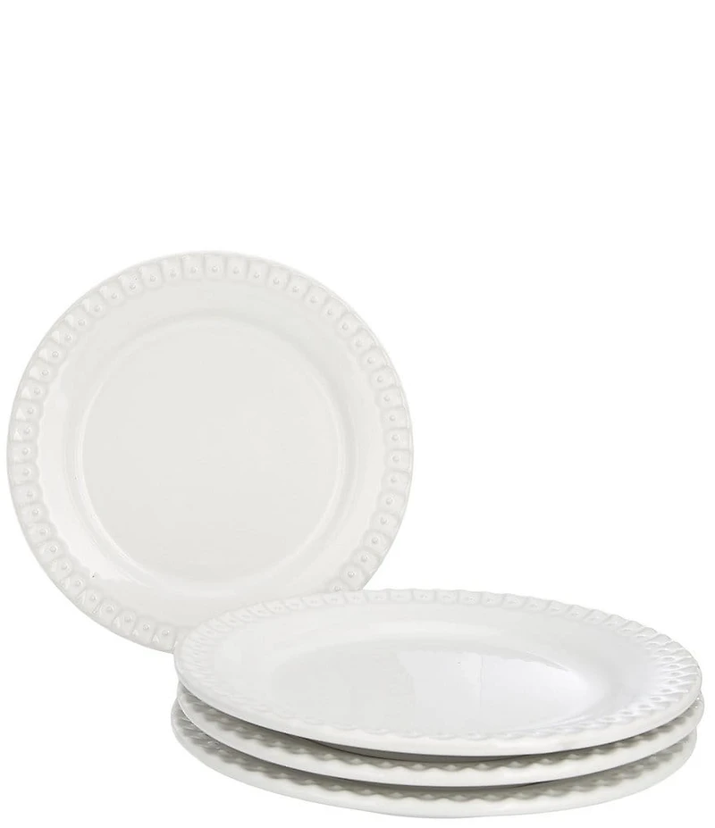 Southern Living Alexa Stoneware Salad Plates, Set of 4