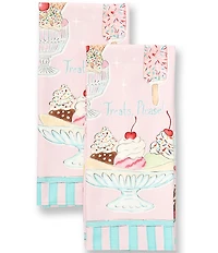 Southern Living Sweet Treat Collection Kitchen Towels, Set of 2