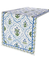 Southern Living Tabitha Collection Floral Print Extra Long Runner