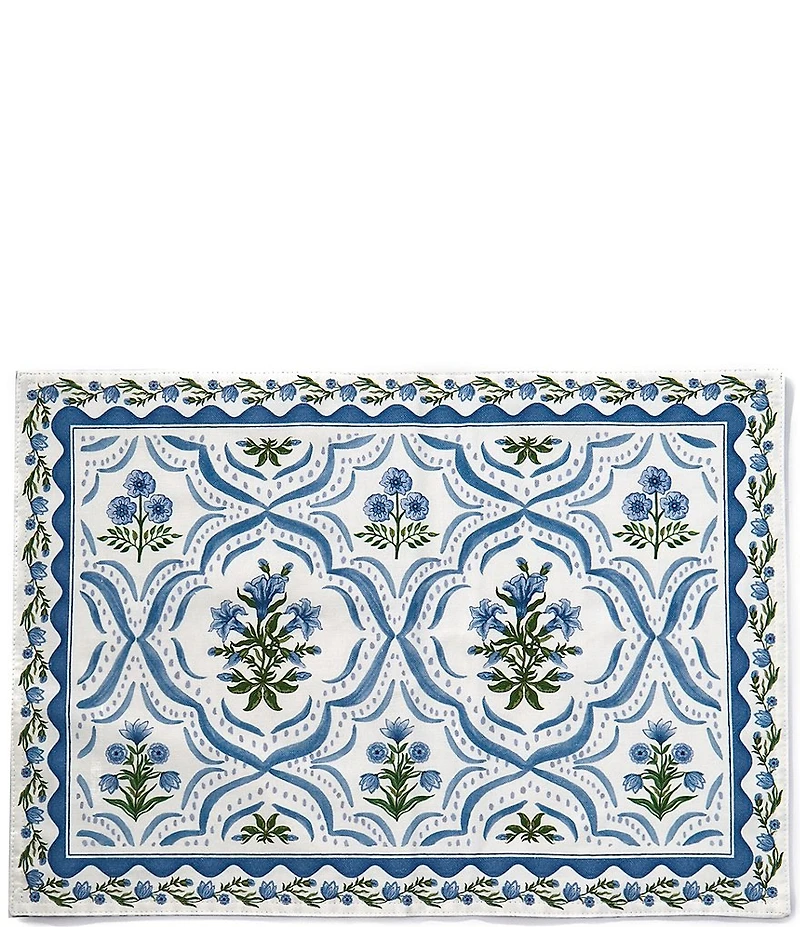 Southern Living Tabitha Collection Floral Print Placemats, Set of 2