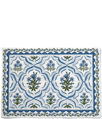 Southern Living Tabitha Collection Floral Print Placemats, Set of 2