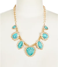 Southern Living Turquoise Statement Necklace
