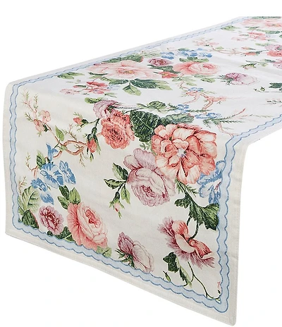 Southern Living Vintage Floral Runner, 72#double;