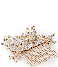 Southern Living x Borrowed & Blue Crystal Multi Round & Baguette Stone Bridal Hair Comb